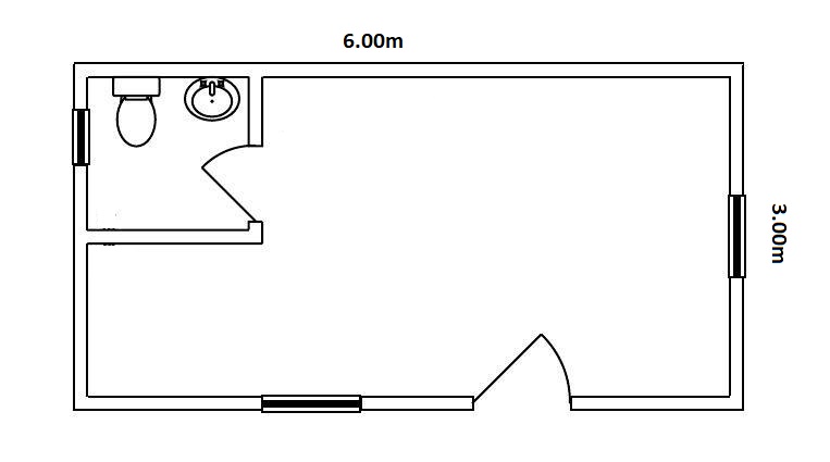 Planta Libre + Baño